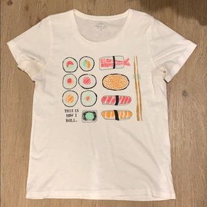 J. Crew Sushi Shirt